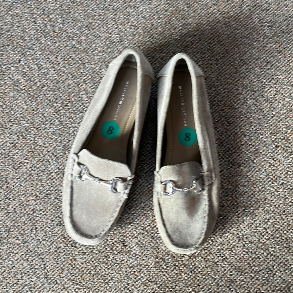 Suede loafers NWOT’s